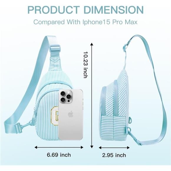 Crossbody Bags Fanny Pack for Teen Girls - Picture 3 of 6